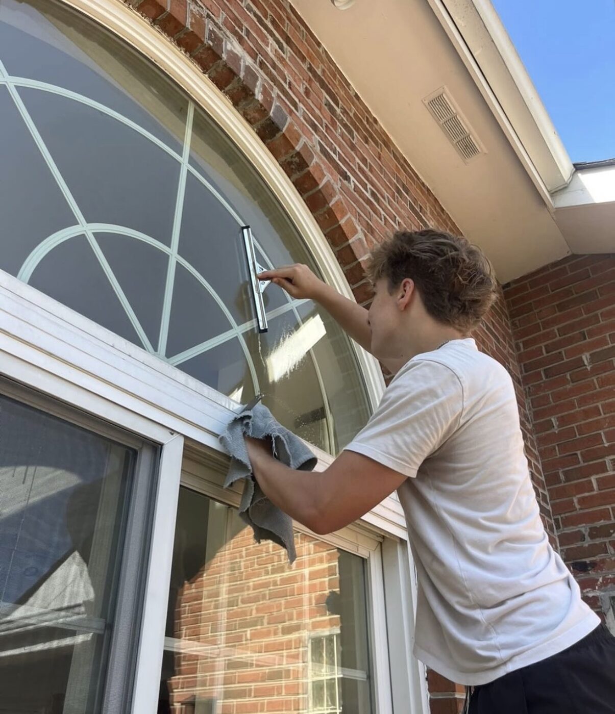 Detailing a window on a siding home